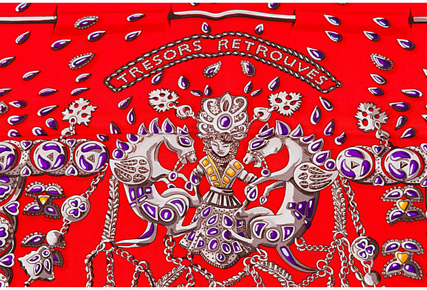 Hermès Tresors Retrouves Scarf
