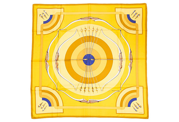 Hermès Arc en Ciel Scarf by Julia Abadie