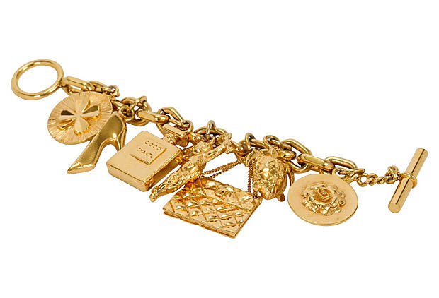 Chanel Iconic Charm Bracelet C. 1970