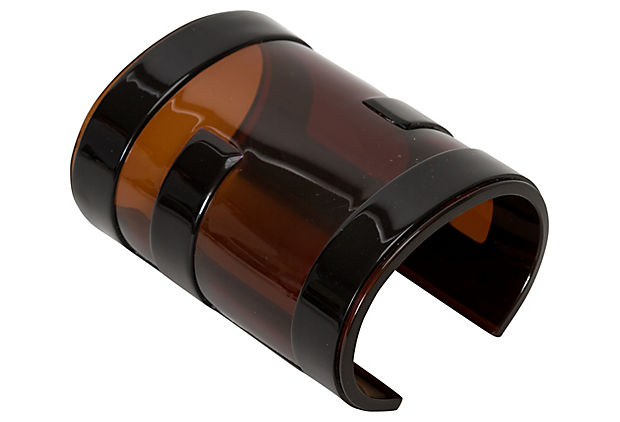 Fendi Logo Resin Oversize Cuff