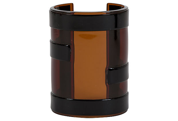 Fendi Logo Resin Oversize Cuff