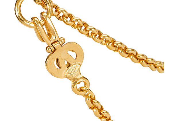 Chanel Flower Magnifier Necklace