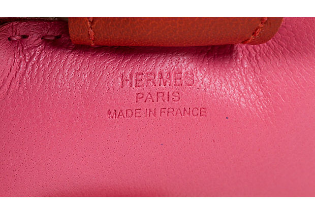 Hermès Rose Azalee PM Grigri Rodeo Charm