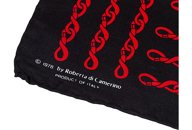 Roberta Di Camerino Silk Twill Scarf