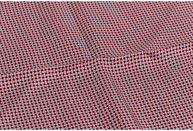 Louis Vuitton Red Silk Pocket Scarf