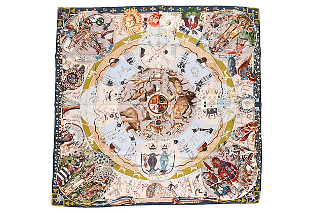 Hermès Mythologies Silk Scarf