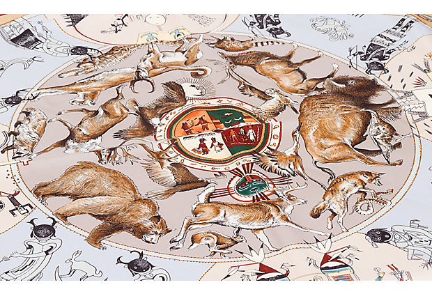 Hermès Mythologies Silk Scarf