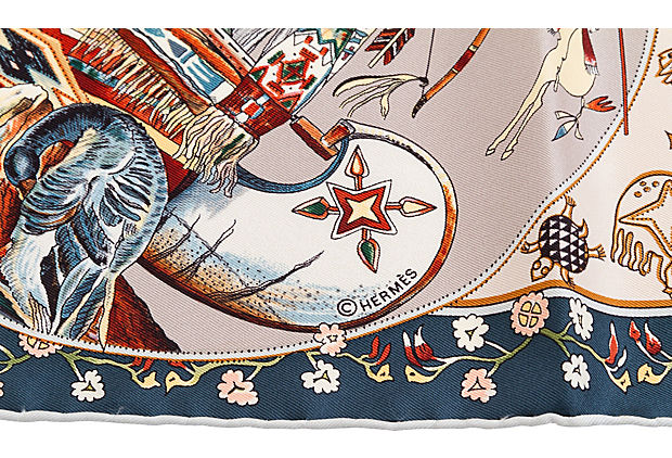 Hermès Mythologies Silk Scarf