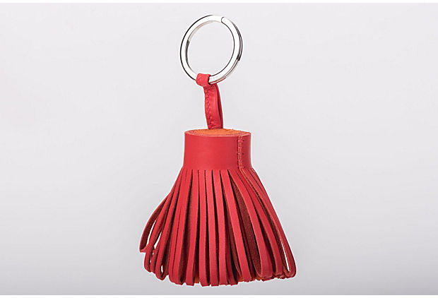 Hermes Carmen Charm Bag Orange Coral