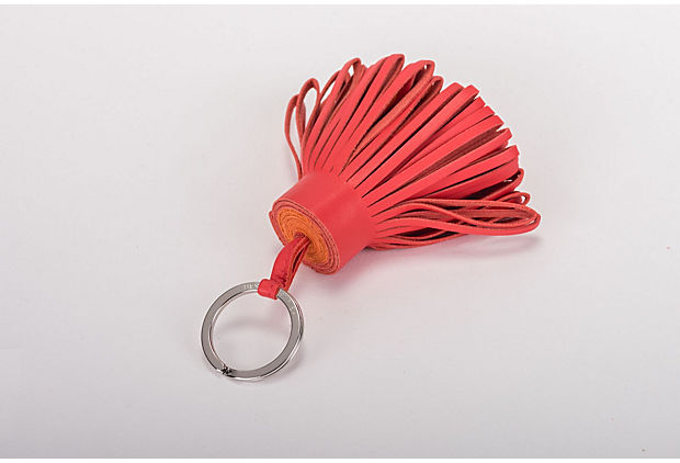 Hermes Carmen Charm Bag Orange Coral