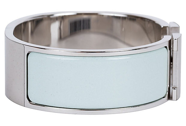 Hermès Vert Argile H Bracelet