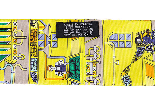 Hermès Yellow & Blue Medor Twilly