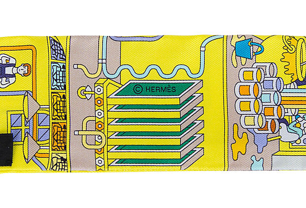 Hermès Yellow & Blue Medor Twilly