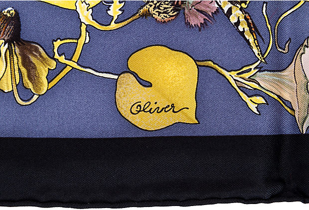 Hermès Faune et Flore du Texas Scarf