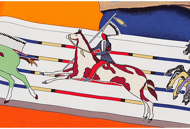Hermès Pani La Shar Pawnee Scarf