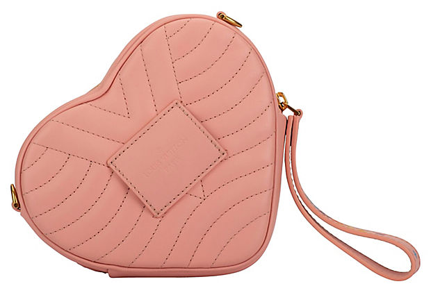 Louis Vuitton Pink Heart Clutch