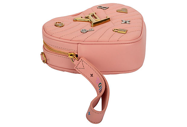 Louis Vuitton Pink Heart Clutch