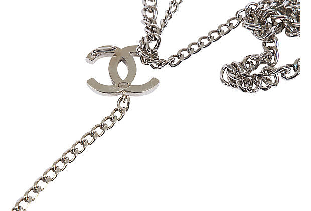 Chanel Silver Belt/Necklace
