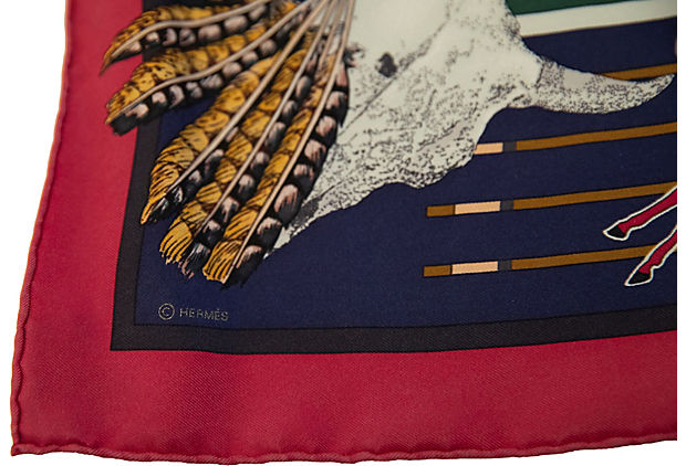 Hermès Pani la Shar Pawnee Scarf