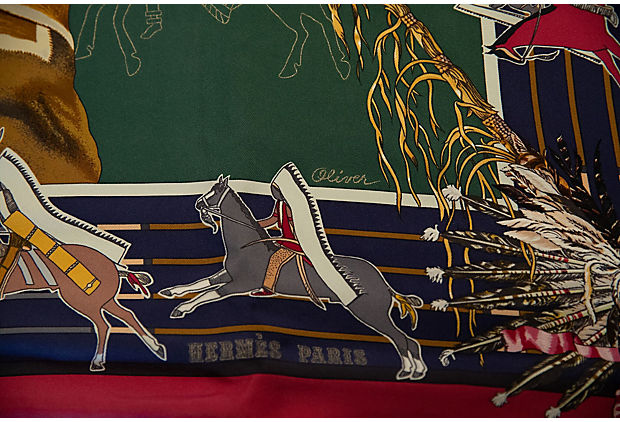 Hermès Pani la Shar Pawnee Scarf