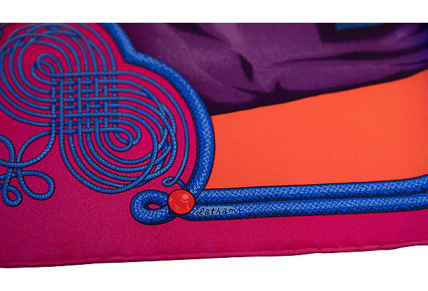 Hermès Brandebourgs Gavroche Silk