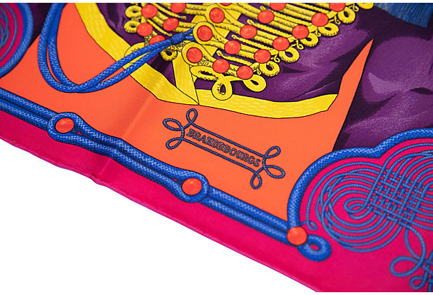 Hermès Brandebourgs Gavroche Silk