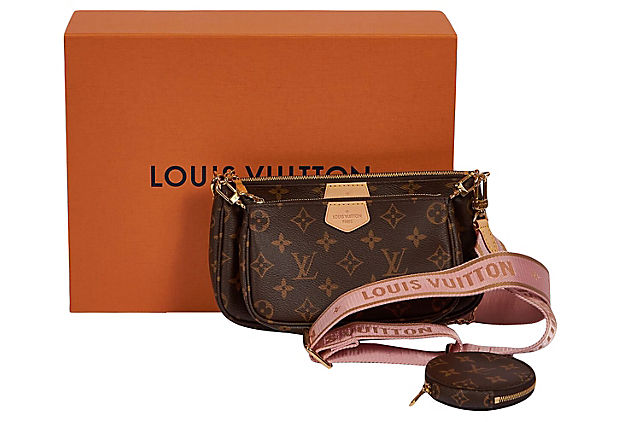 Vuitton Multi Pouchette Pink