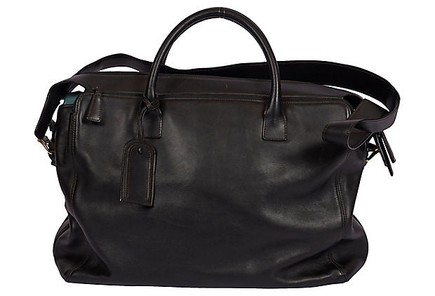 Chanel 90's Black Lamskin Unisex Bag