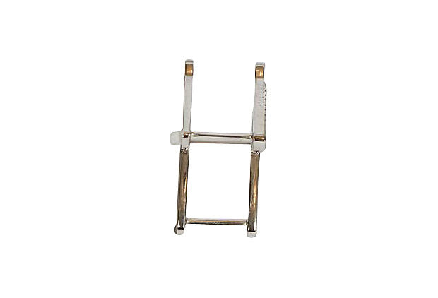 Hermès Palladium Horse Head Scarf Ring
