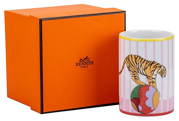Hermès Porcelain Circus Tumbler