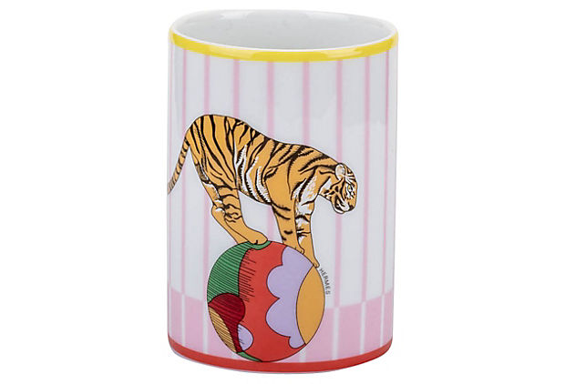 Hermès Porcelain Circus Tumbler