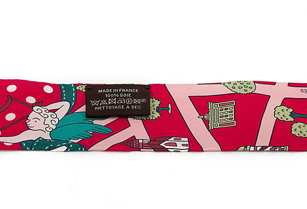 Hermès Tour Eiffel Silk Twilly