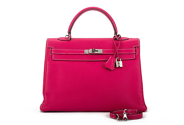 Hermes Kelly 35 Candy Rose Tyrien