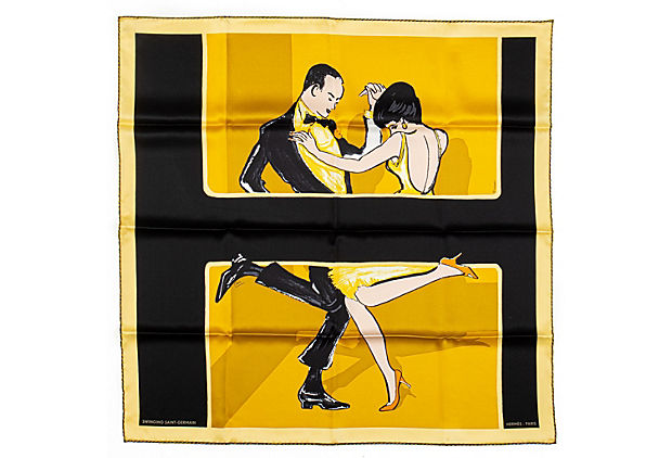 Hermes NIB Swinging St Germain Scarf